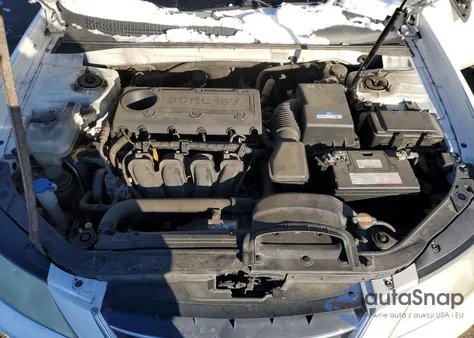 2010 Hyundai Sonata Gls z USA, uszkodzony, nr VIN 5NPET4AC3AH594729